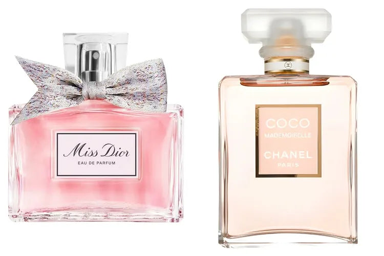 Title Chanel Mademoiselle vs Dior Miss Dior: Modern Romantizmin İkonları