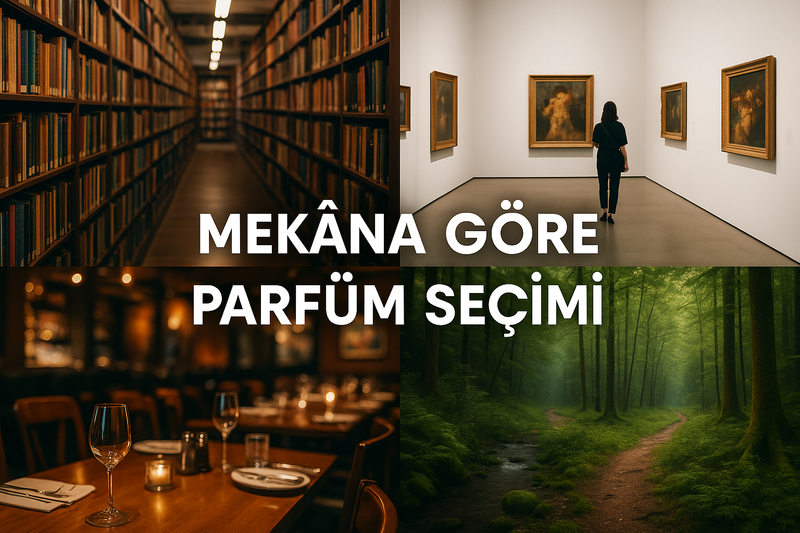 Mekanlara Göre Parfüm Rehberi | Koku ile Atmosferi Birleştirin