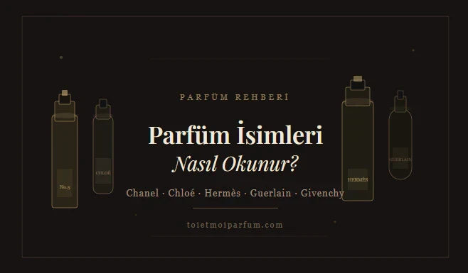 parfüm marka isimleri telaffuzları