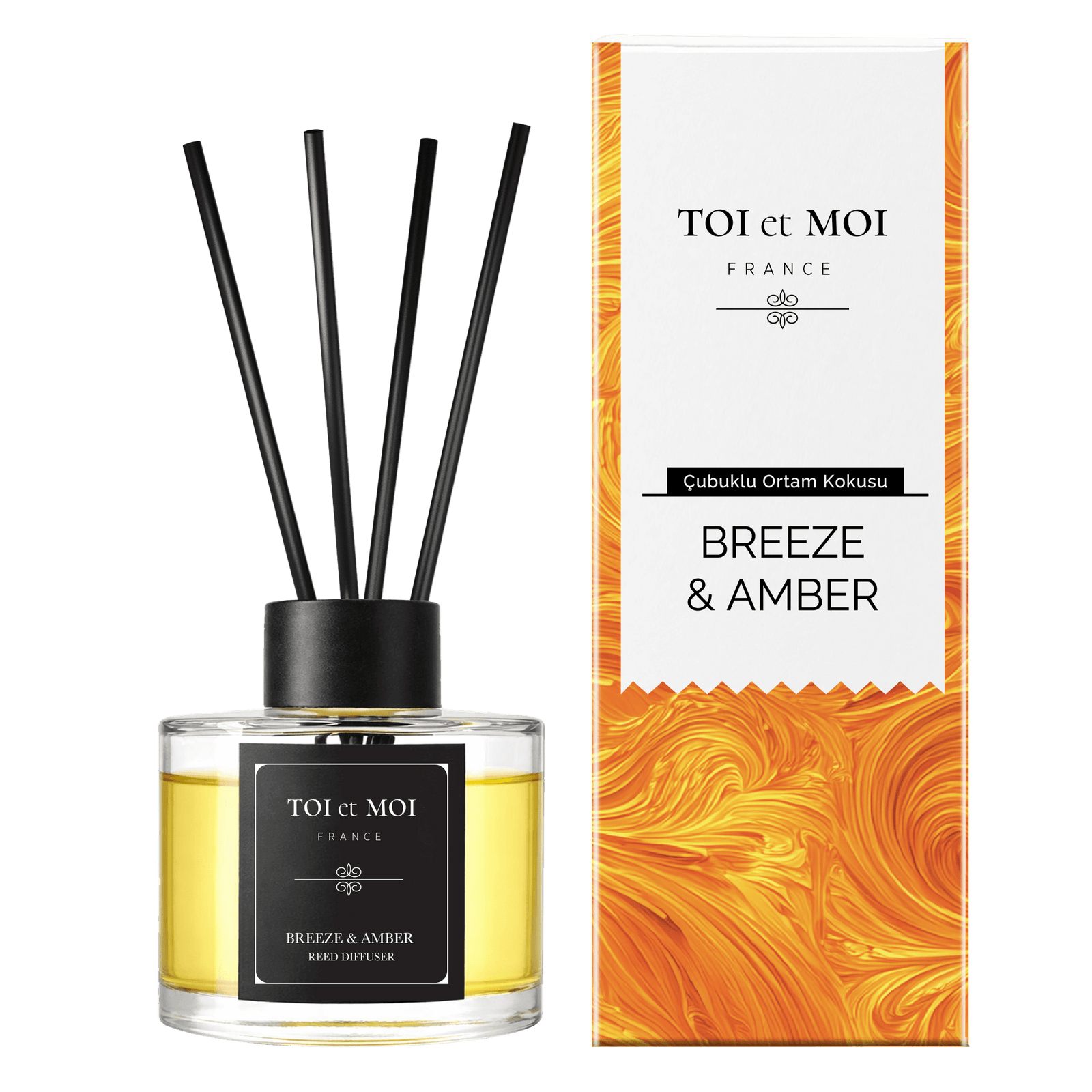 Breeze Amber Çubuklu Oda Kokusu 100 ML