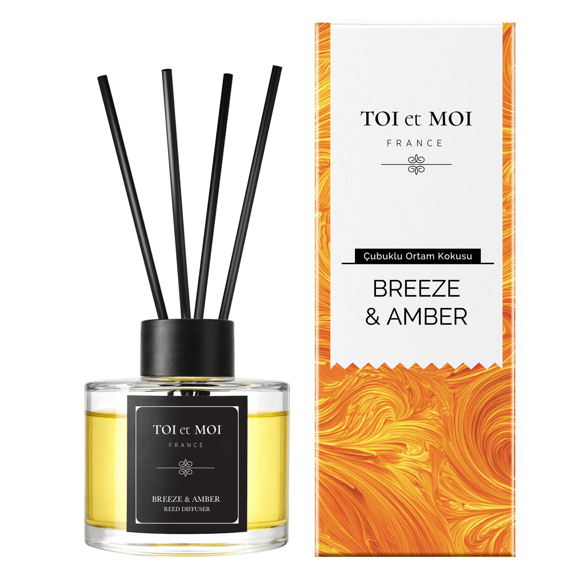 Breeze Amber Çubuklu Oda Kokusu 100 ML