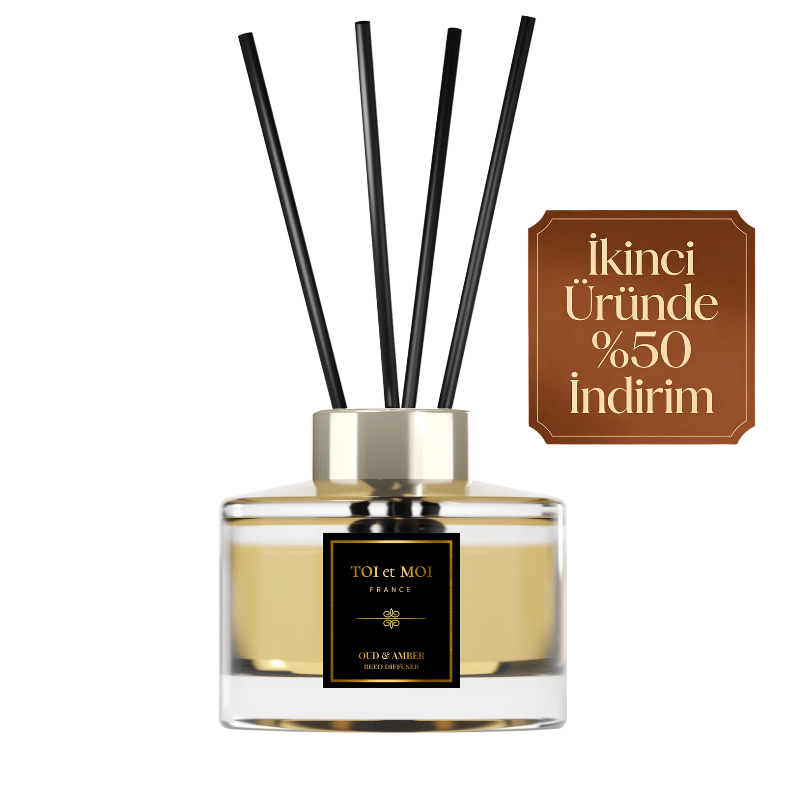 Oud Amber Çubuklu Oda Kokusu - 150 ML