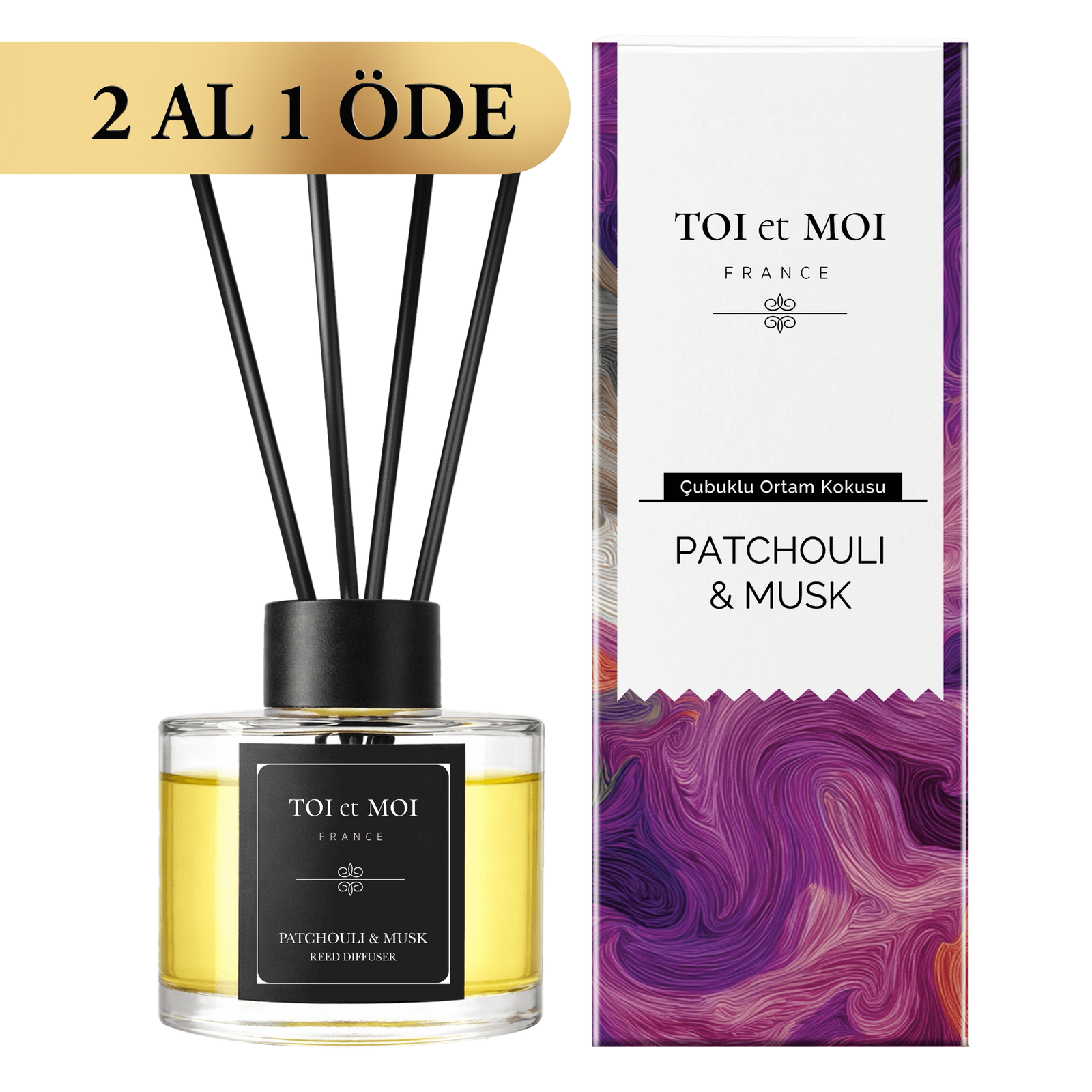 Patchouli & Musk Çubuklu Oda Kokusu 100 ML