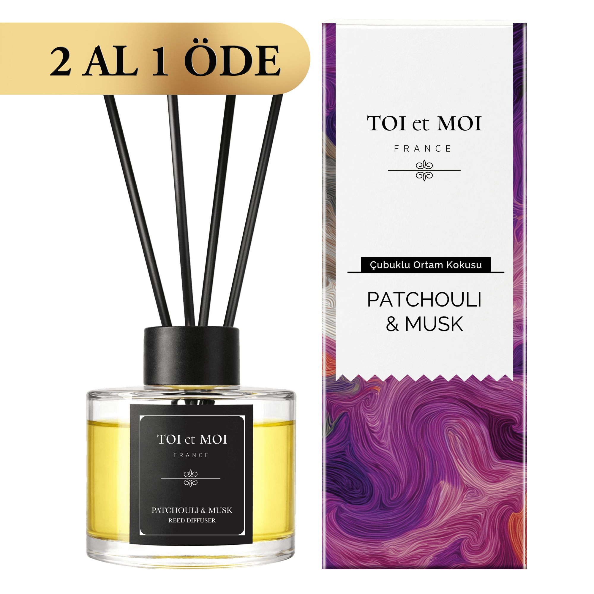 Patchouli & Musk Çubuklu Oda Kokusu 100 ML