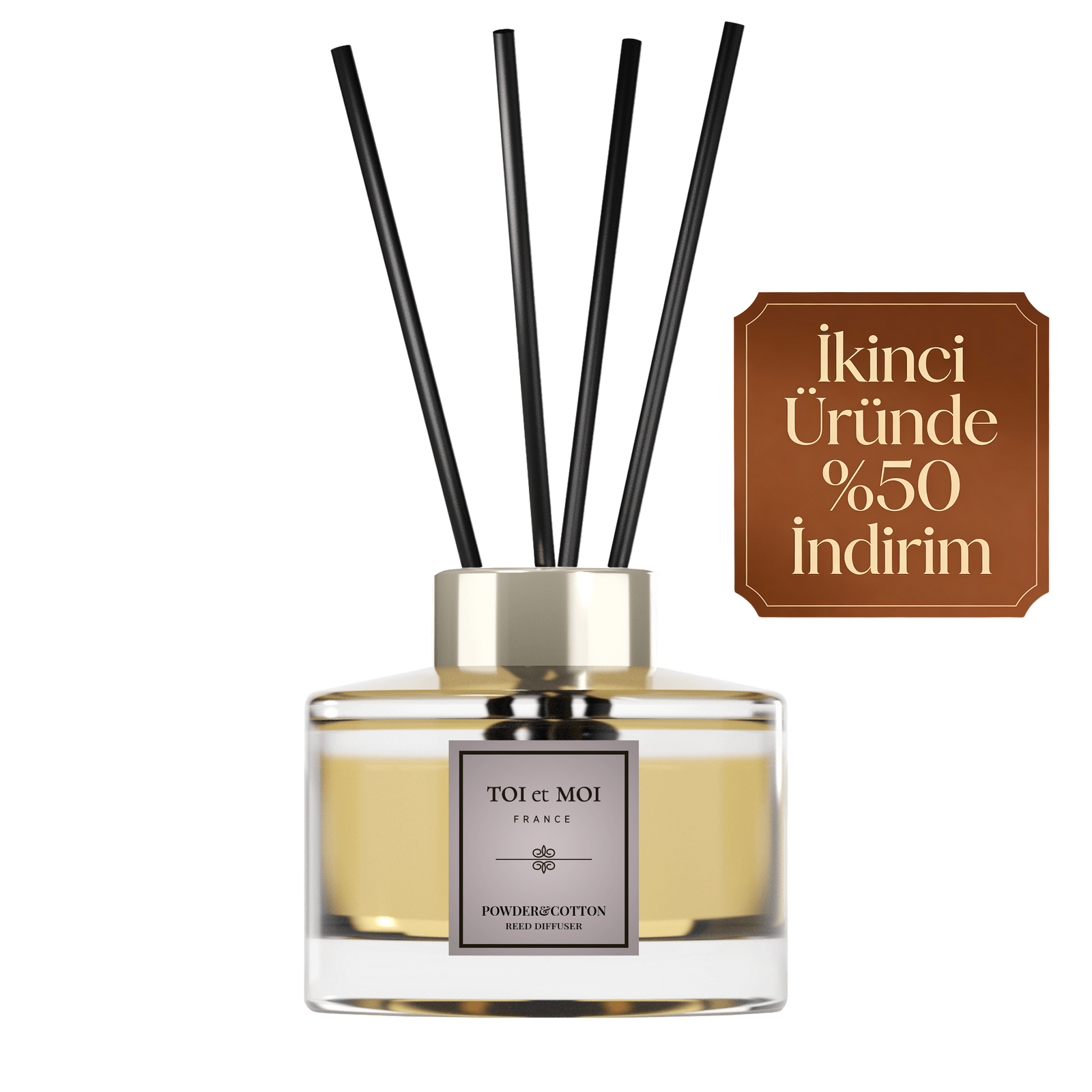 Powder & Cotton Çubuklu Oda Kokusu - 150 ML