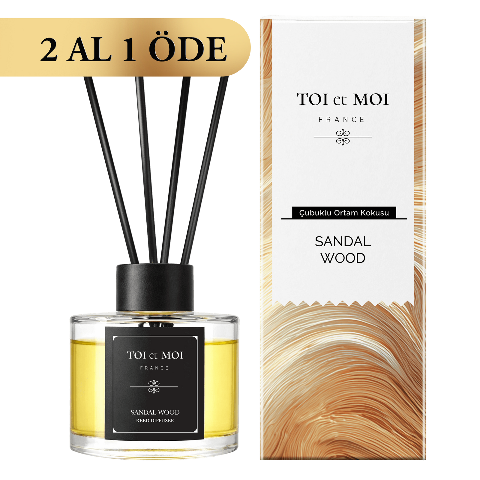 Sandal Wood Çubuklu Oda Kokusu 100 ML