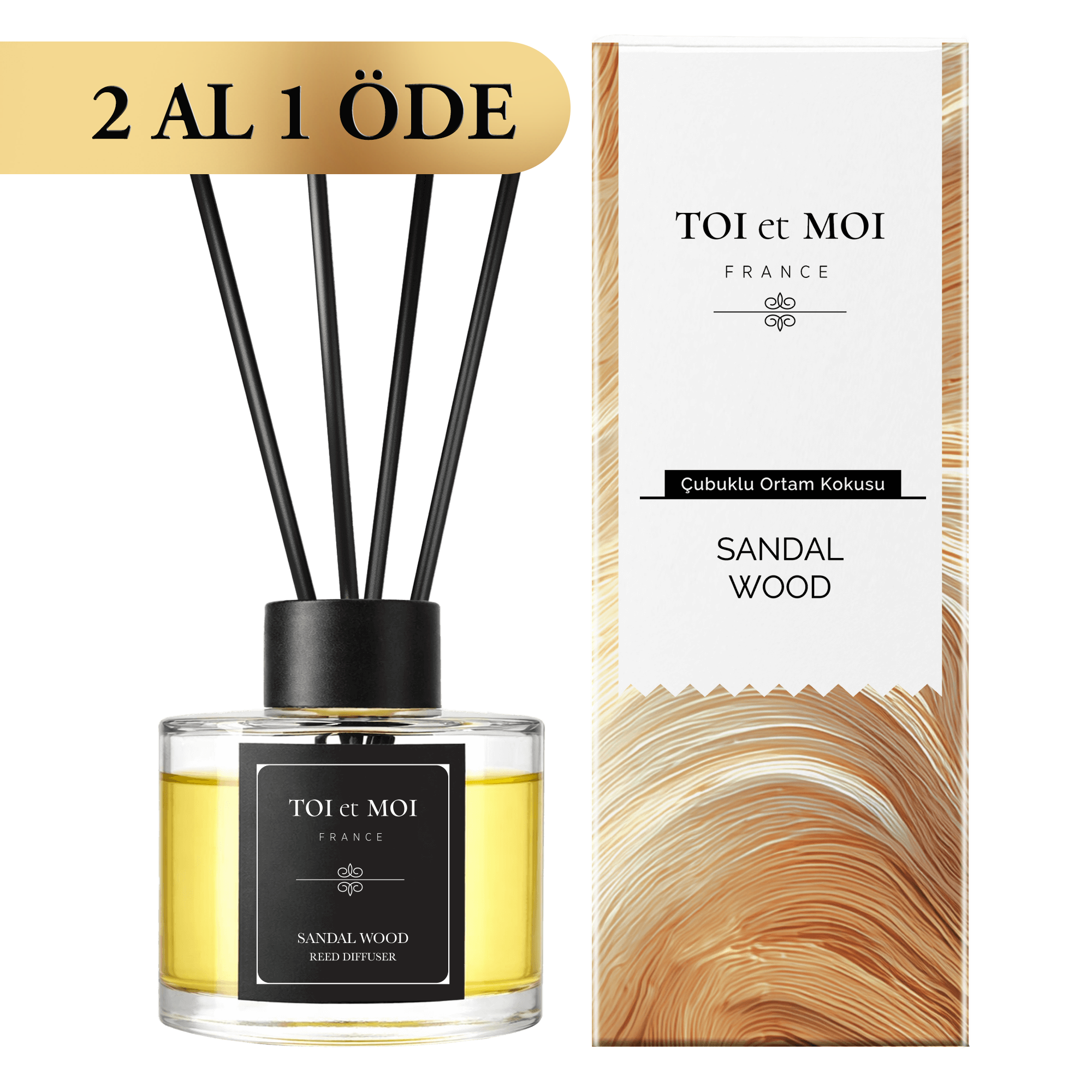 Sandal Wood Çubuklu Oda Kokusu 100 ML