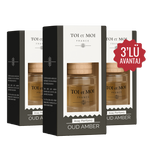 3'lü Oud Amber Oto Araç Parfümü 3x8 ml